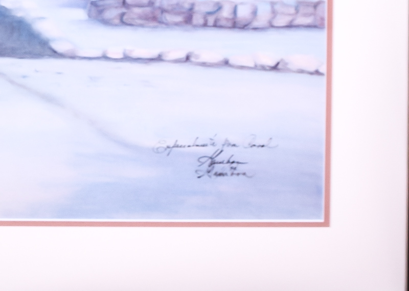 Limited Edition Signed Offset Lithograph