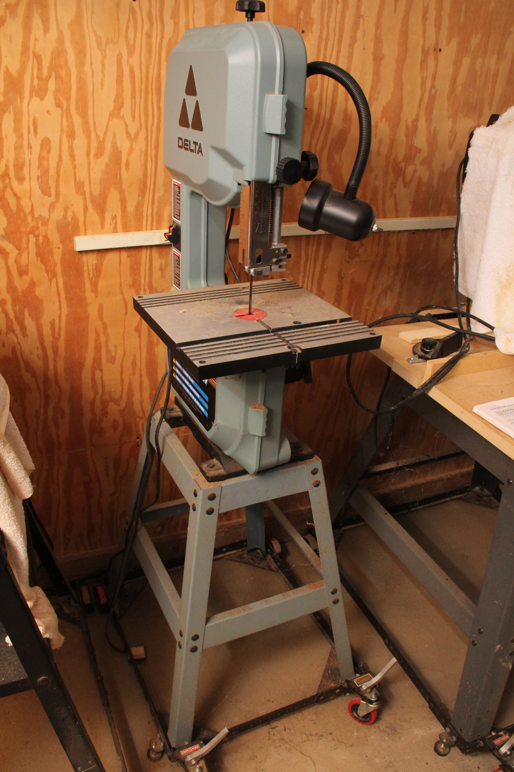 Delta 10" Band Saw on Stand
