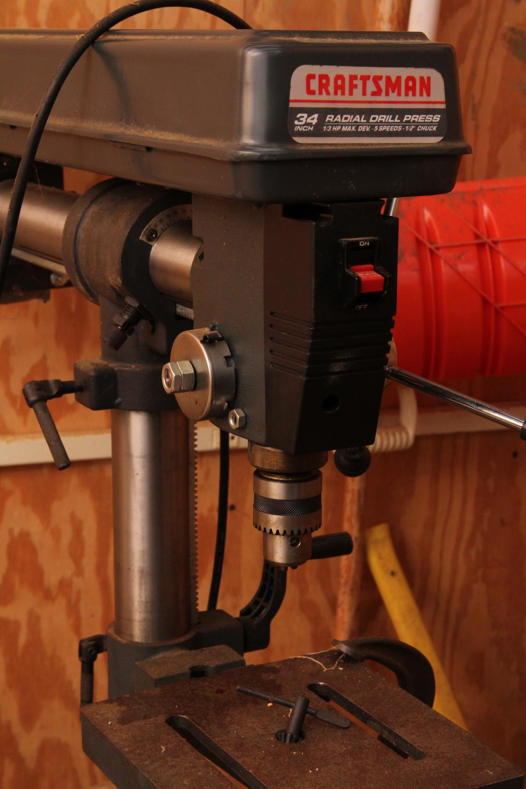 Craftsman 34" Radial Drill Press on Stand