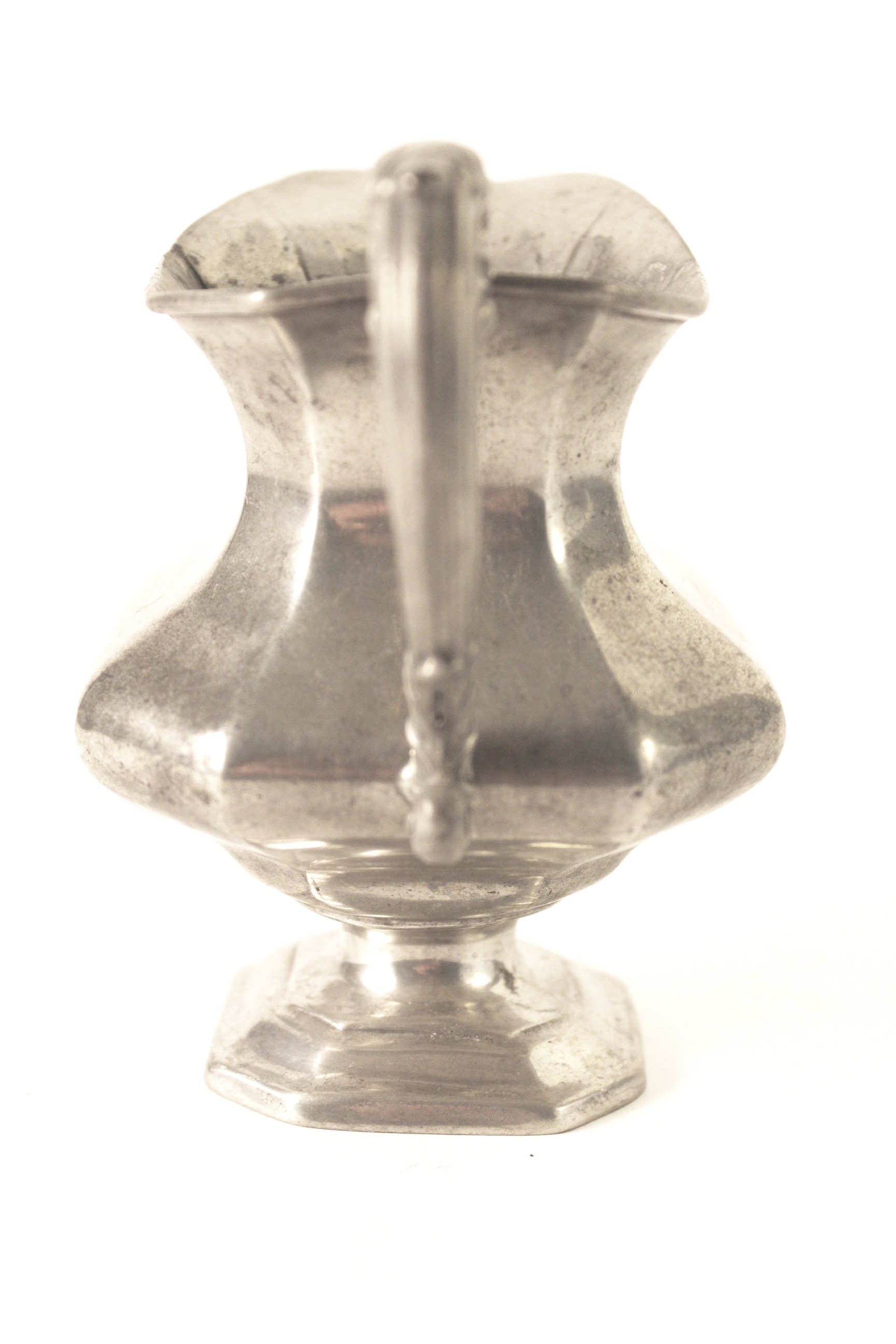 DIxon and Sons 19th Century Pewter Creamer, Bowl and Sugar Bowl