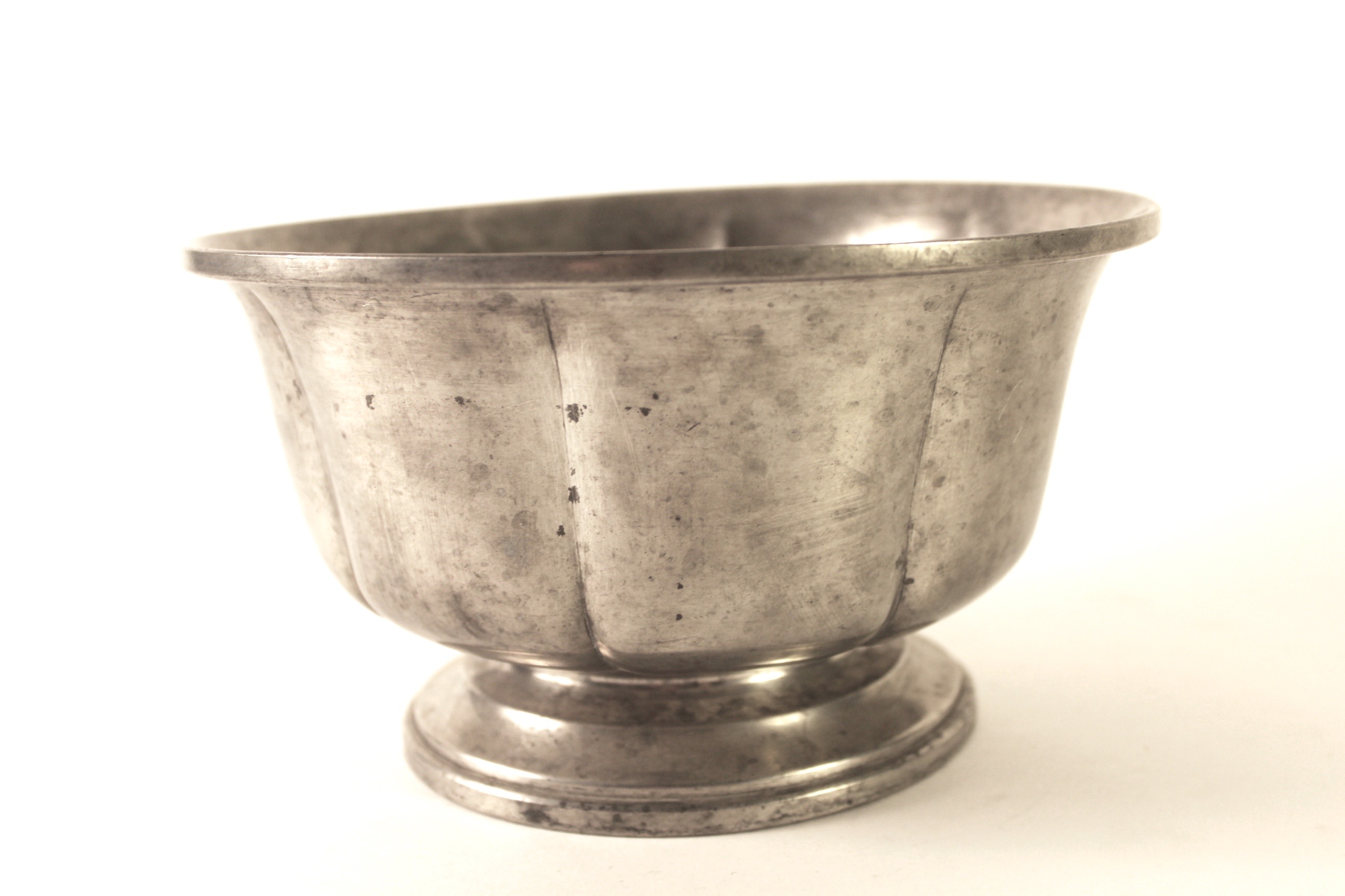 DIxon and Sons 19th Century Pewter Creamer, Bowl and Sugar Bowl