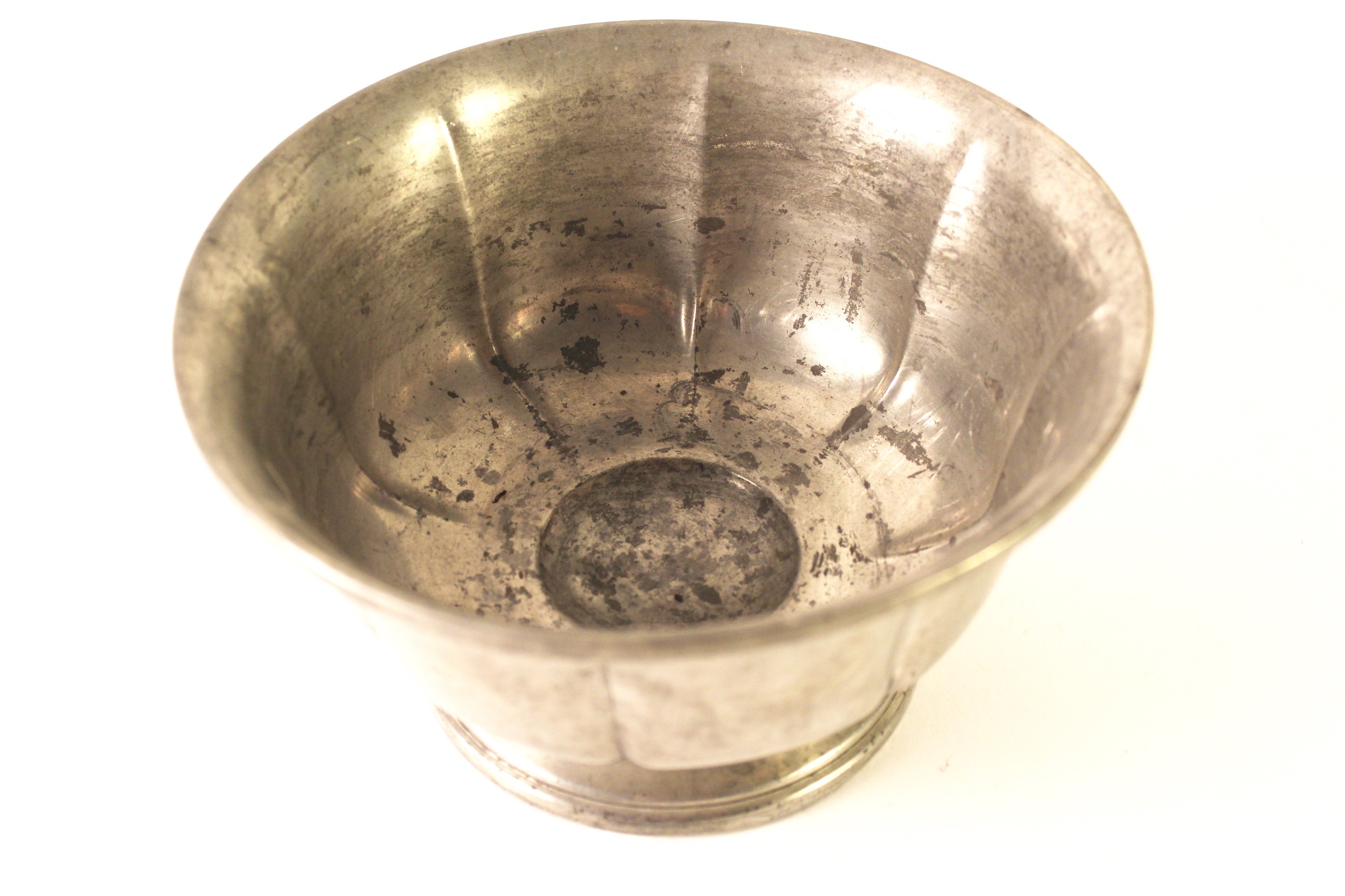 DIxon and Sons 19th Century Pewter Creamer, Bowl and Sugar Bowl