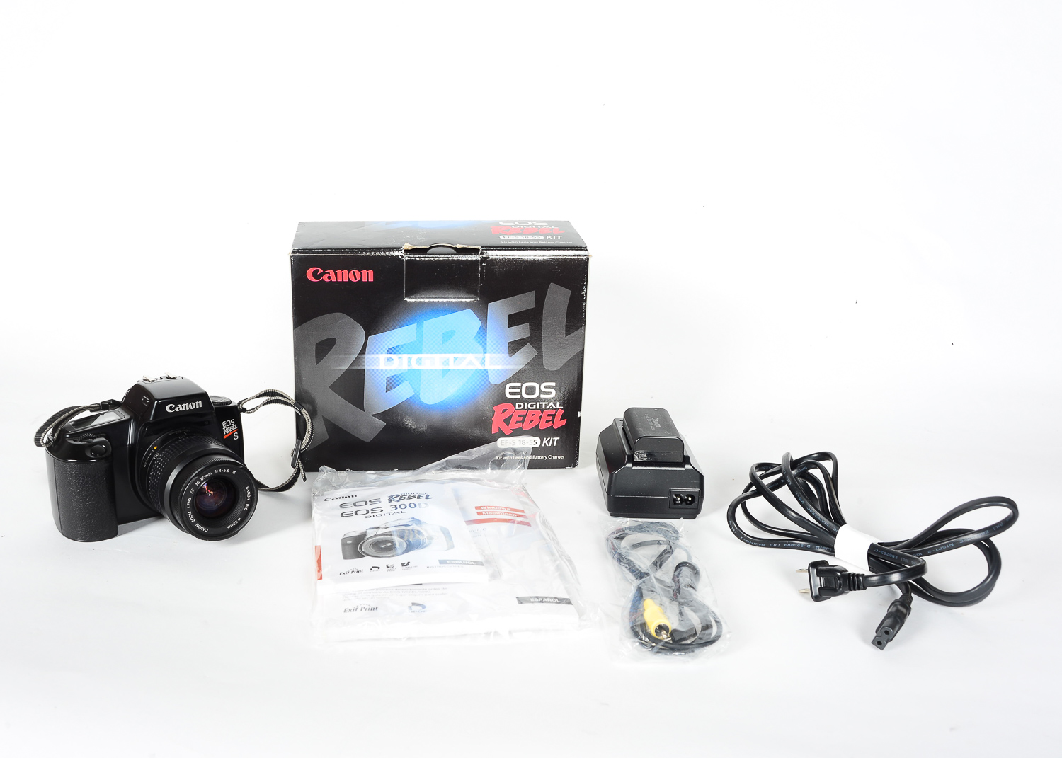 Canon Digital Rebel EF-S 18-55 Camera Kit
