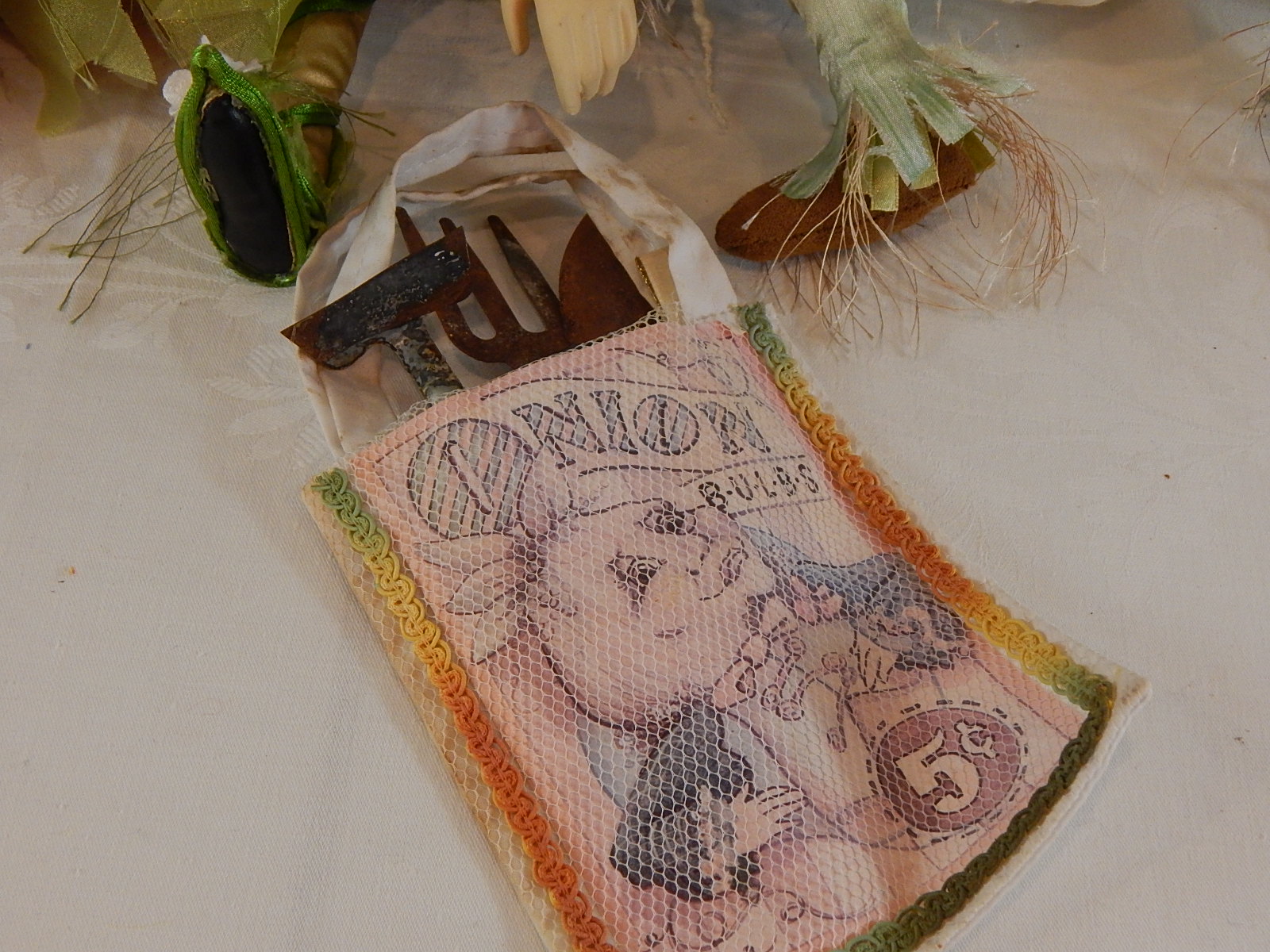 Wayne Kleski Vegetable Dolls - Retired Onion and Tomato