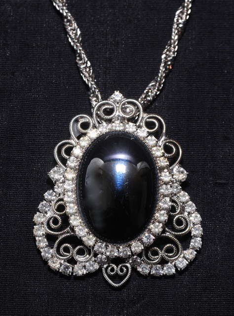 Hematite-Look Necklace and Bracelet Set