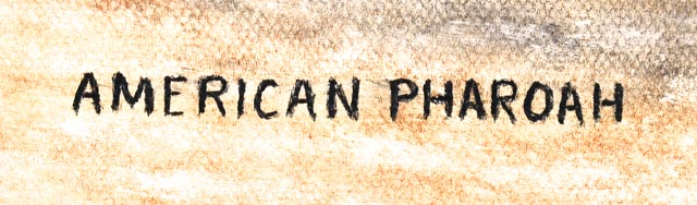 Ron Lightner Original Oil Painting "American Pharaoh"