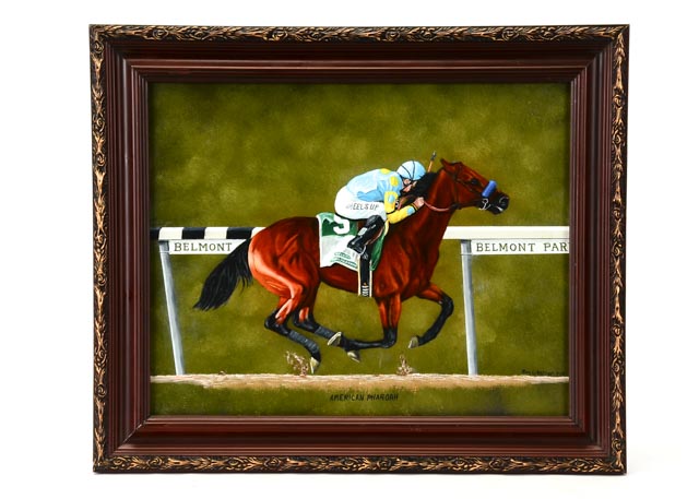 Ron Lightner Original Oil Painting "American Pharaoh"