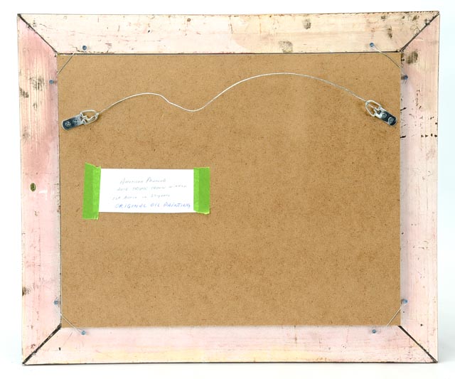 Ron Lightner Original Oil Painting "American Pharaoh"