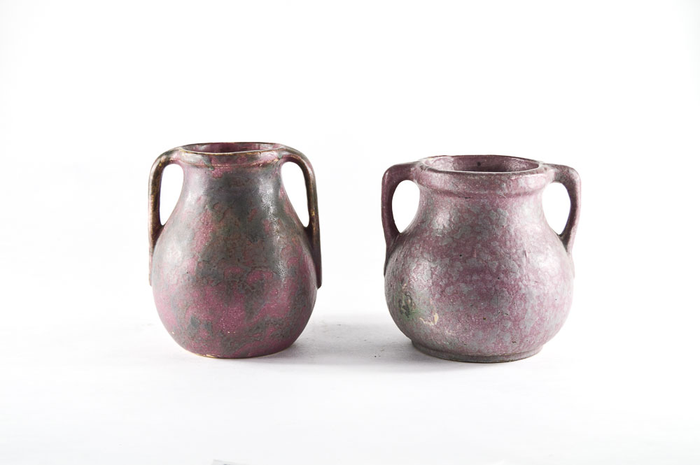 Pair of Burley Winter Urn Vases