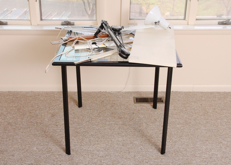 Rakks Brand Wall Mounted Drafting Table