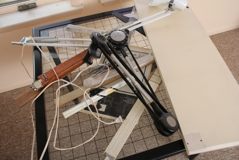 Rakks Brand Wall Mounted Drafting Table