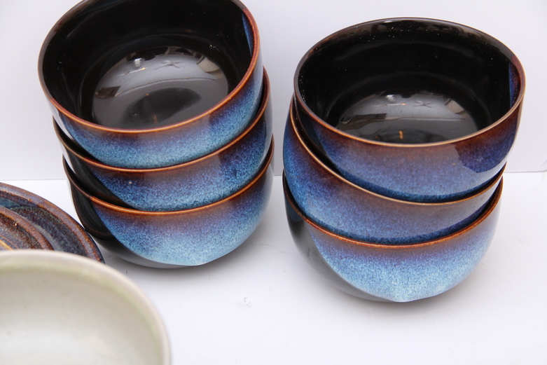 Collection of Hand Thrown Ceramic Place Settings