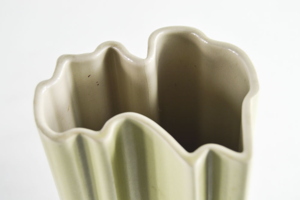 Blue Burley Winter Ring Handled Vase with Modern Vases