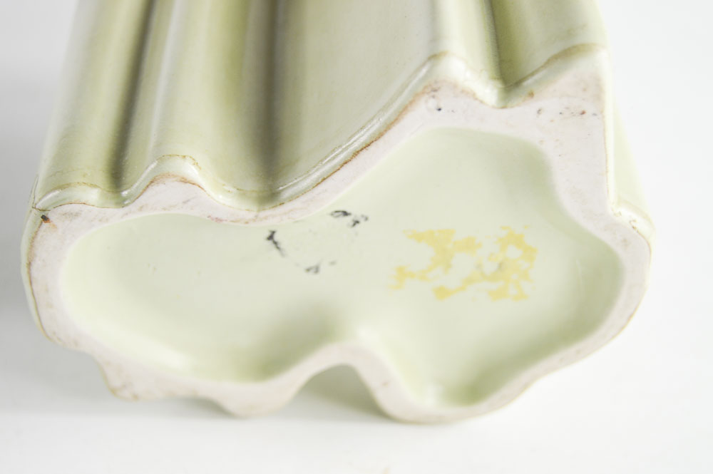 Blue Burley Winter Ring Handled Vase with Modern Vases