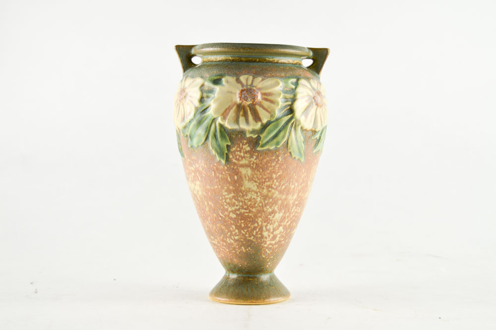 Roseville Dahlrose Vase
