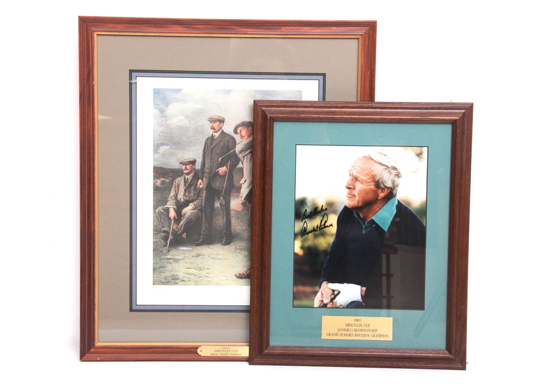 Pair of Golf Themed Reproductions