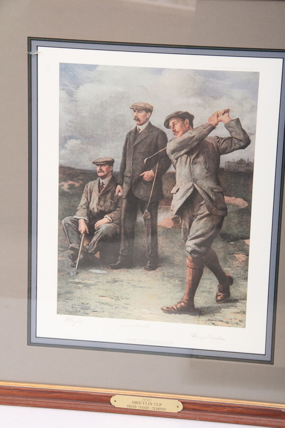 Pair of Golf Themed Reproductions