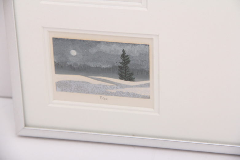 John O. Schlump and McConnell Framed Serigraphs