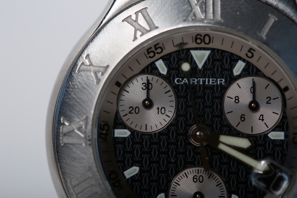 Cartier Mens' "Chronograph 21" Watch