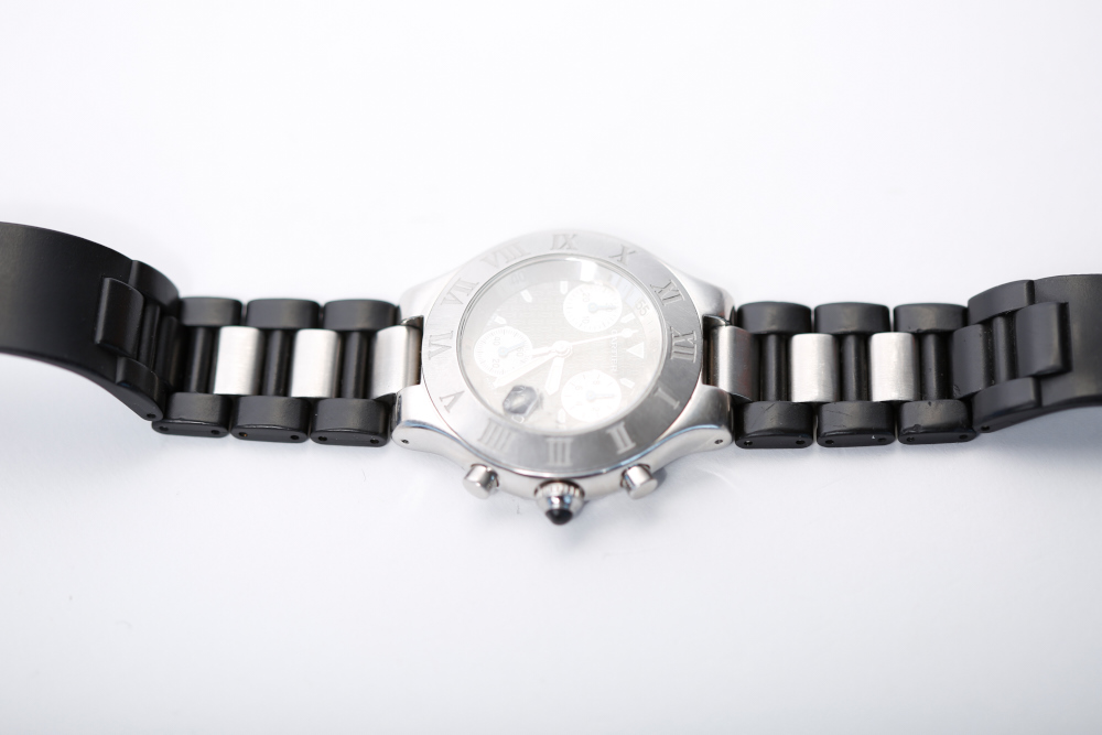 Cartier Mens' "Chronograph 21" Watch