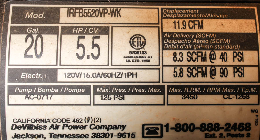 "Charge Air Pro" Air Compressor