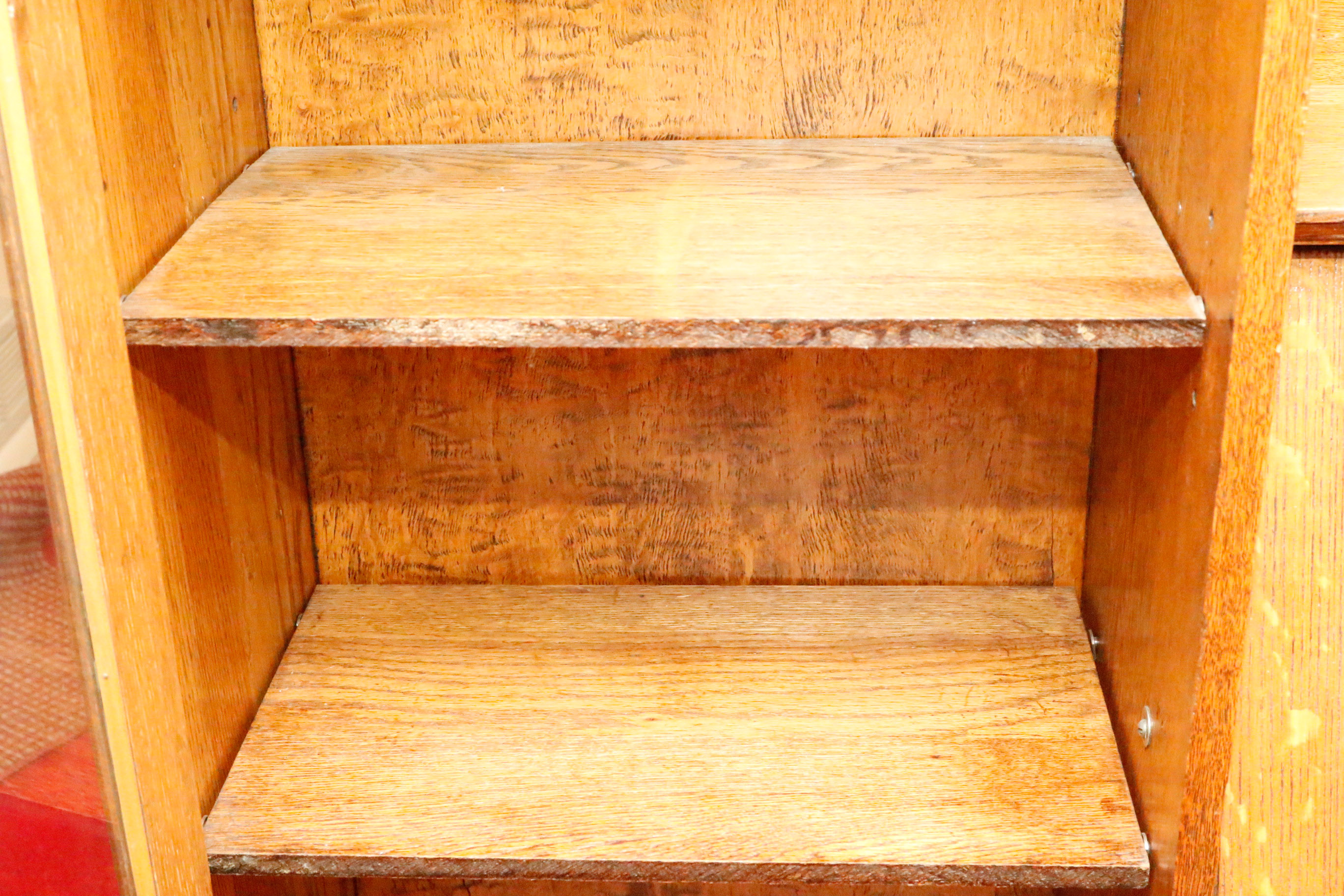 Oak Secretary Desk and Bookcase c. 1890-1910