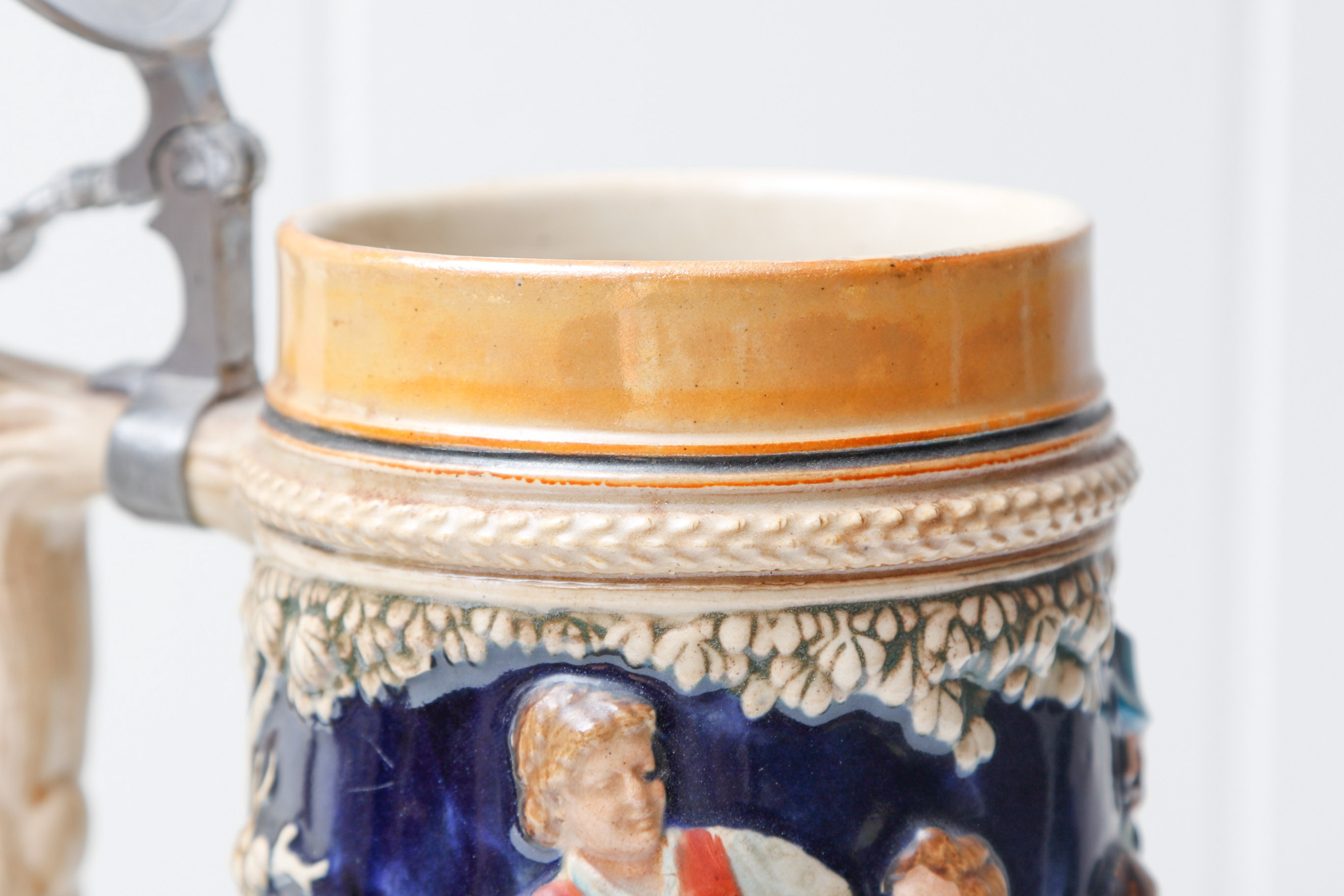 Two Gerz German Lusterware Steins