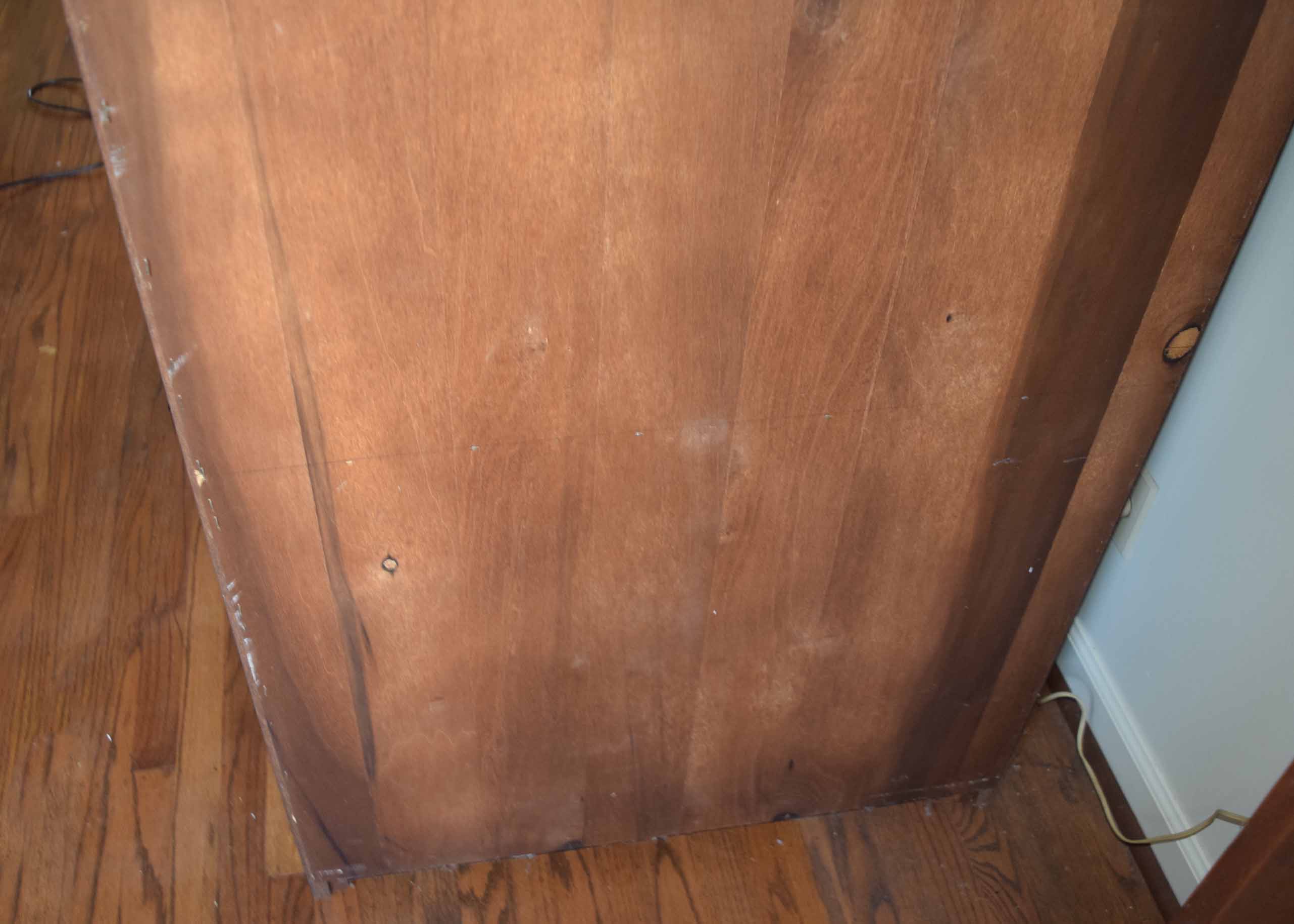 Mid Century Walnut Bookcase with Drawers