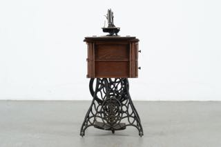 Antique Singer Sewing Machine Model 24 with Table