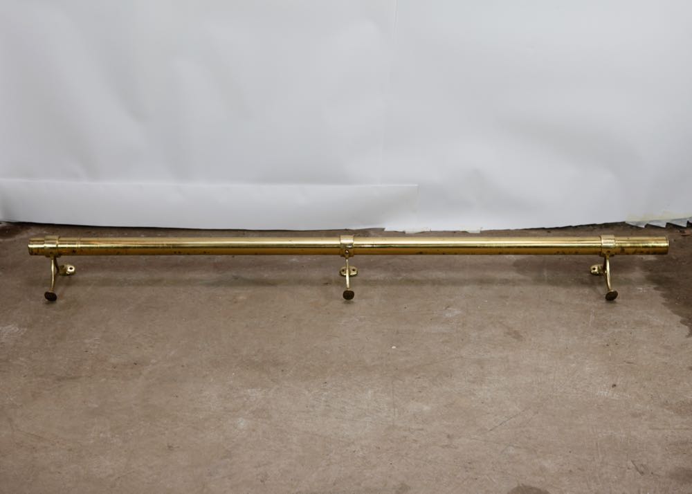 Brass Bar Foot Rail