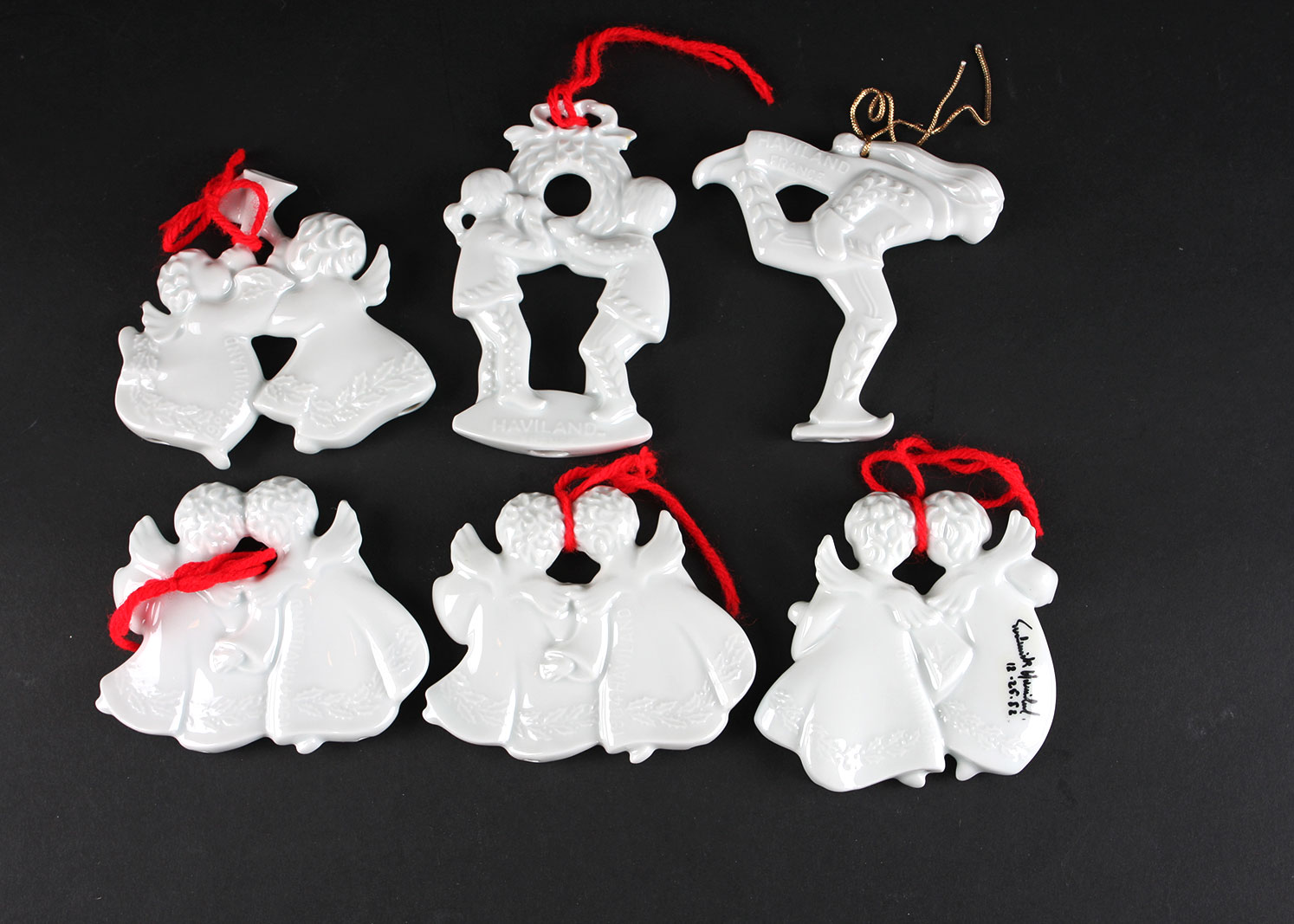 Haviland Early-1980s Christmas Ornaments