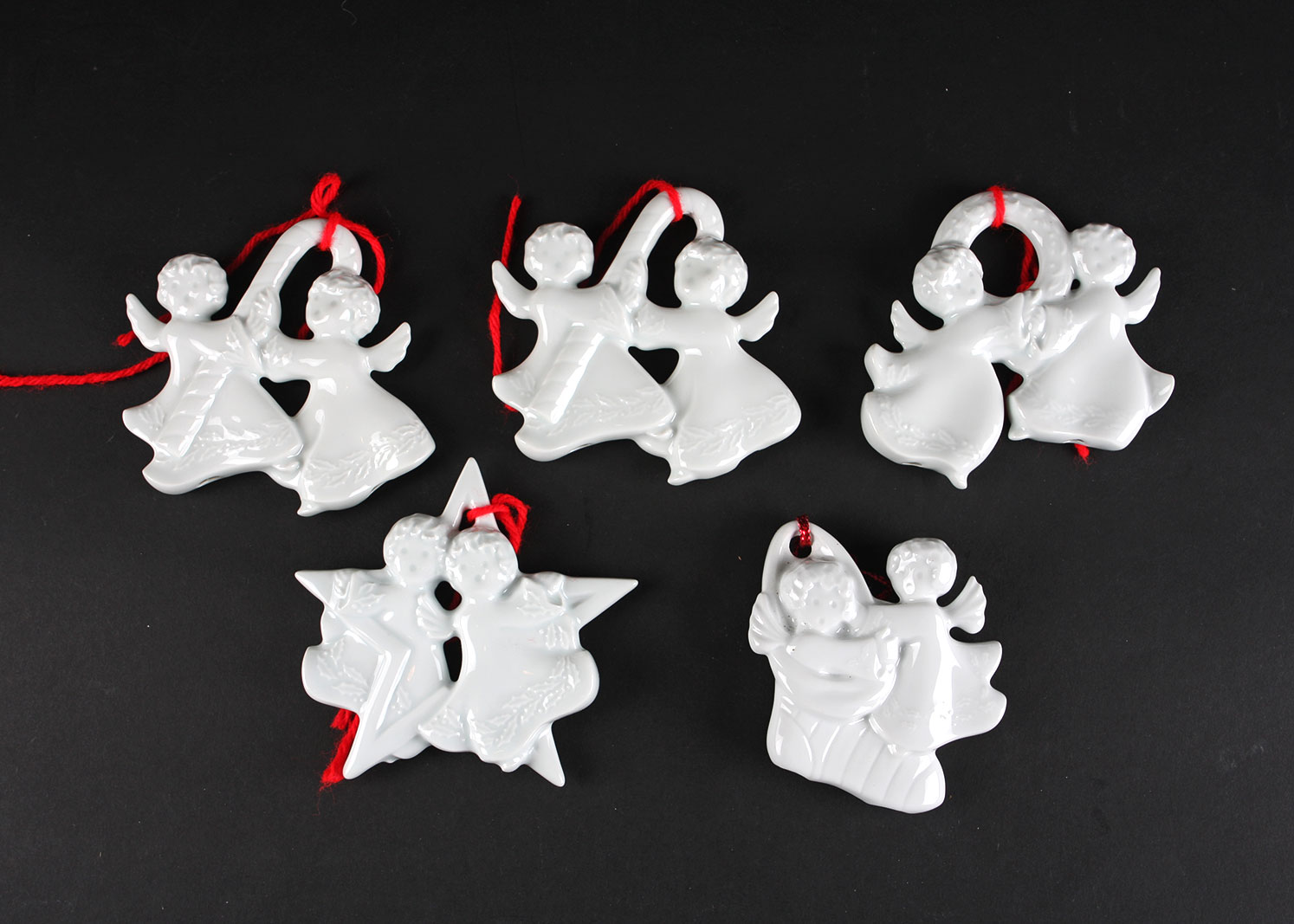 Haviland Late-1980s Christmas Ornaments