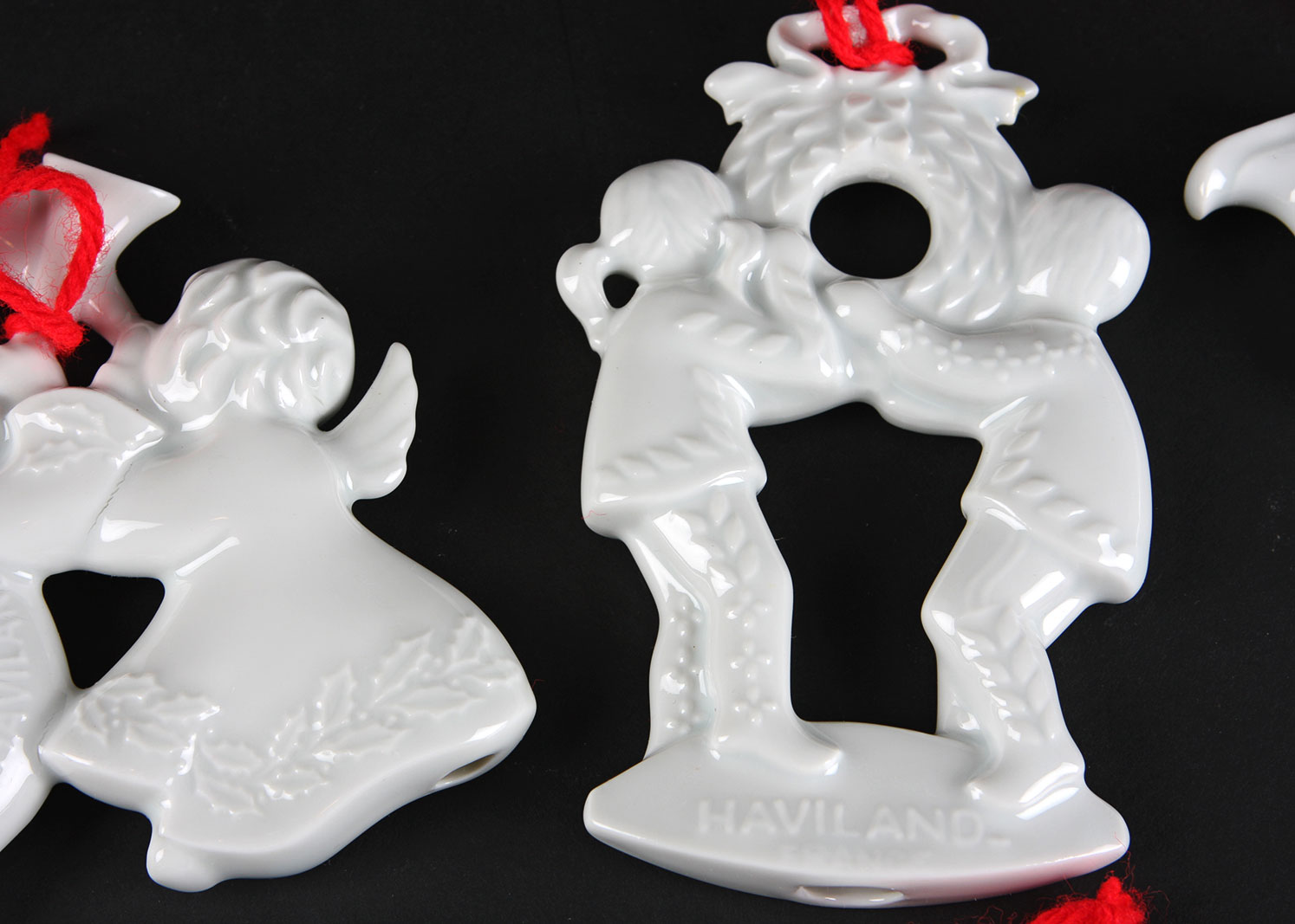 Haviland Early-1980s Christmas Ornaments