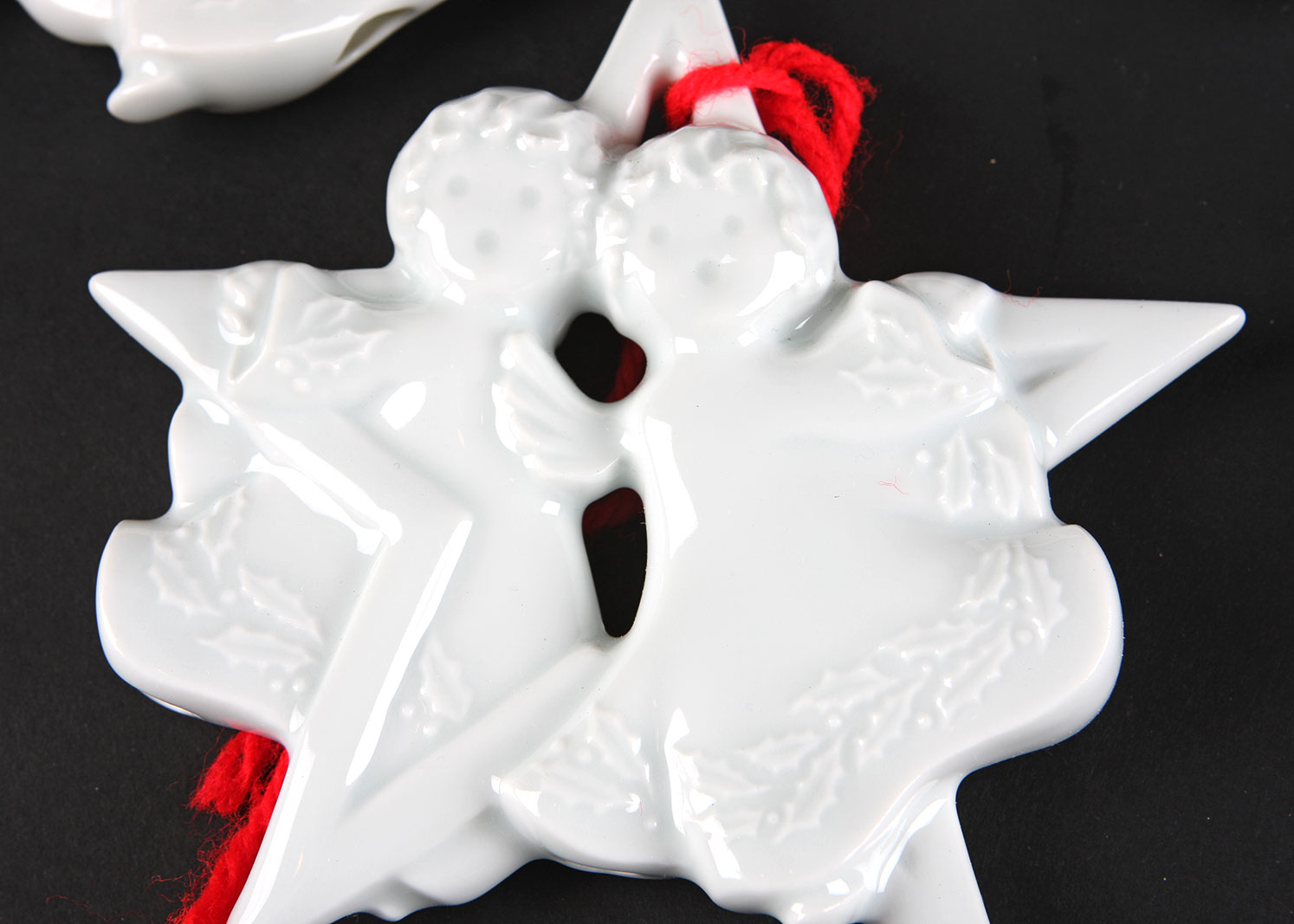 Haviland Late-1980s Christmas Ornaments