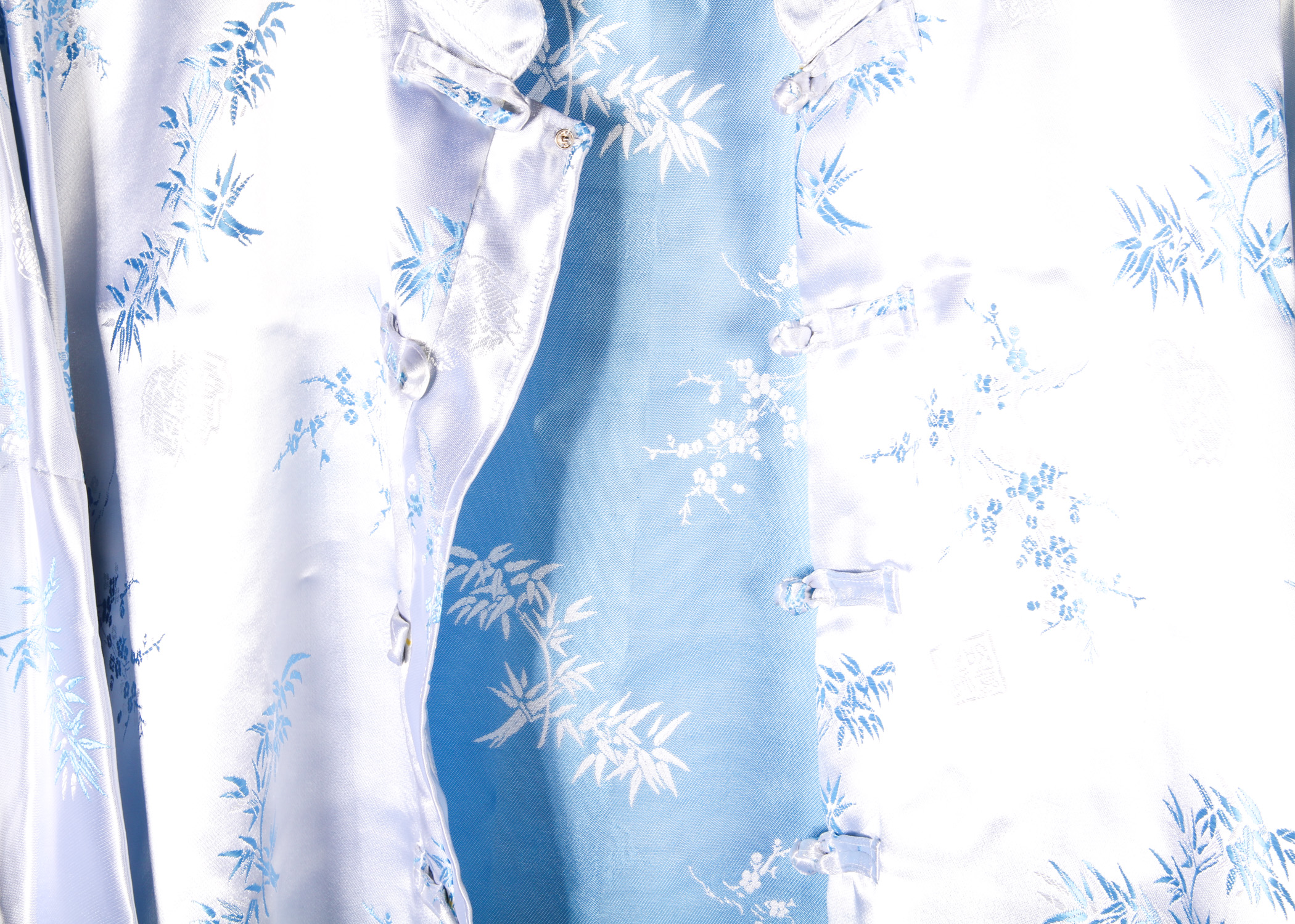 Two Moei Handmade Kimono Style Robes