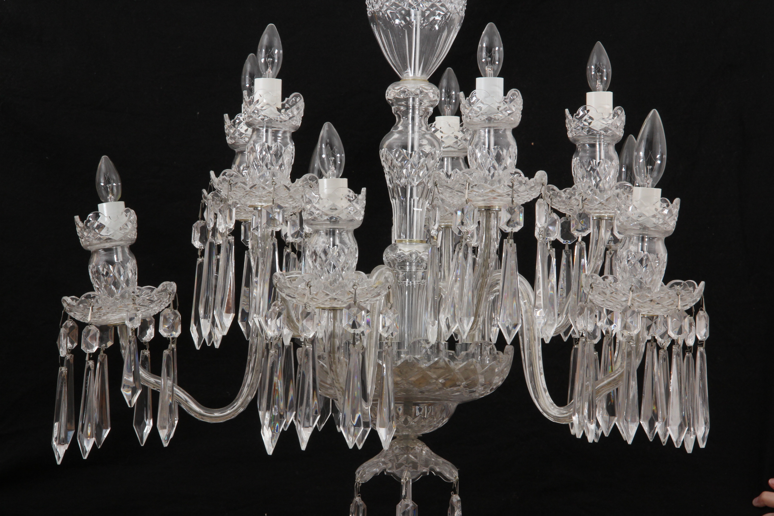 Waterford Crystal Avoca Ten Arm Chandelier