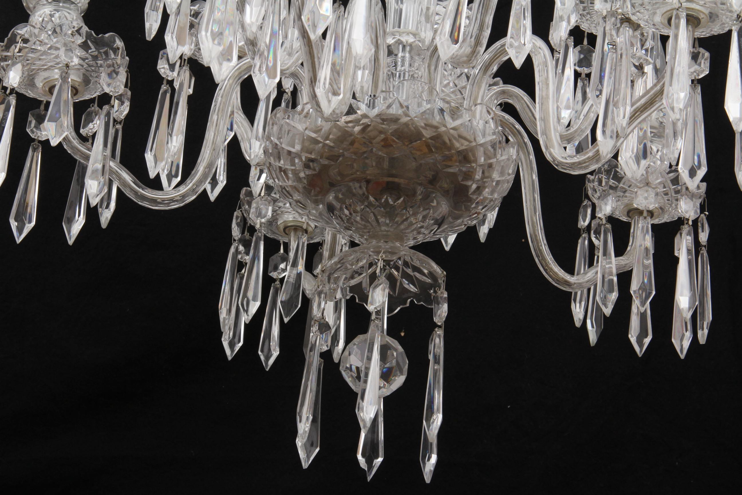 Waterford Crystal Avoca Ten Arm Chandelier