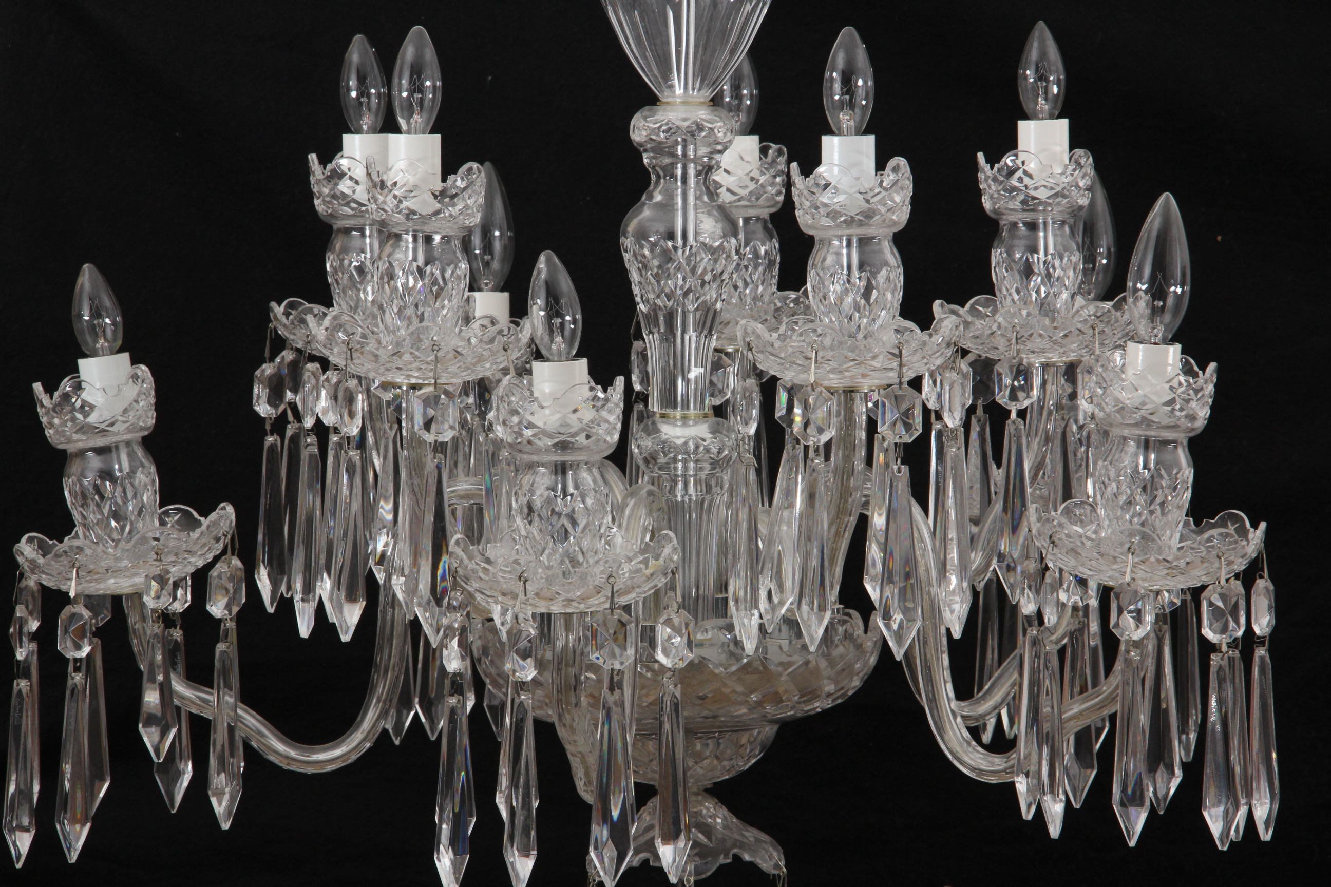 Waterford Crystal Avoca Ten Arm Chandelier