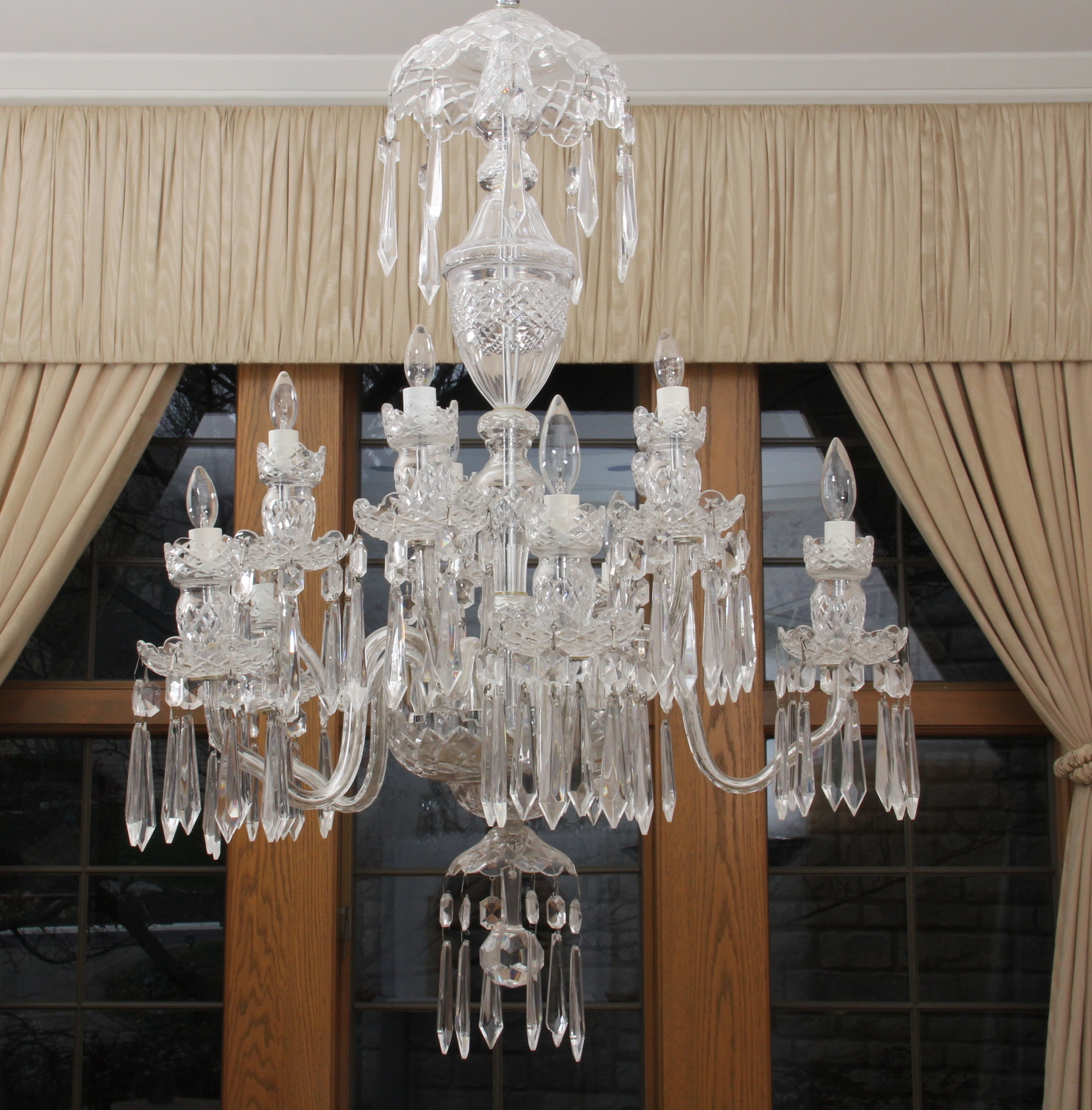 Waterford Crystal Avoca Ten Arm Chandelier