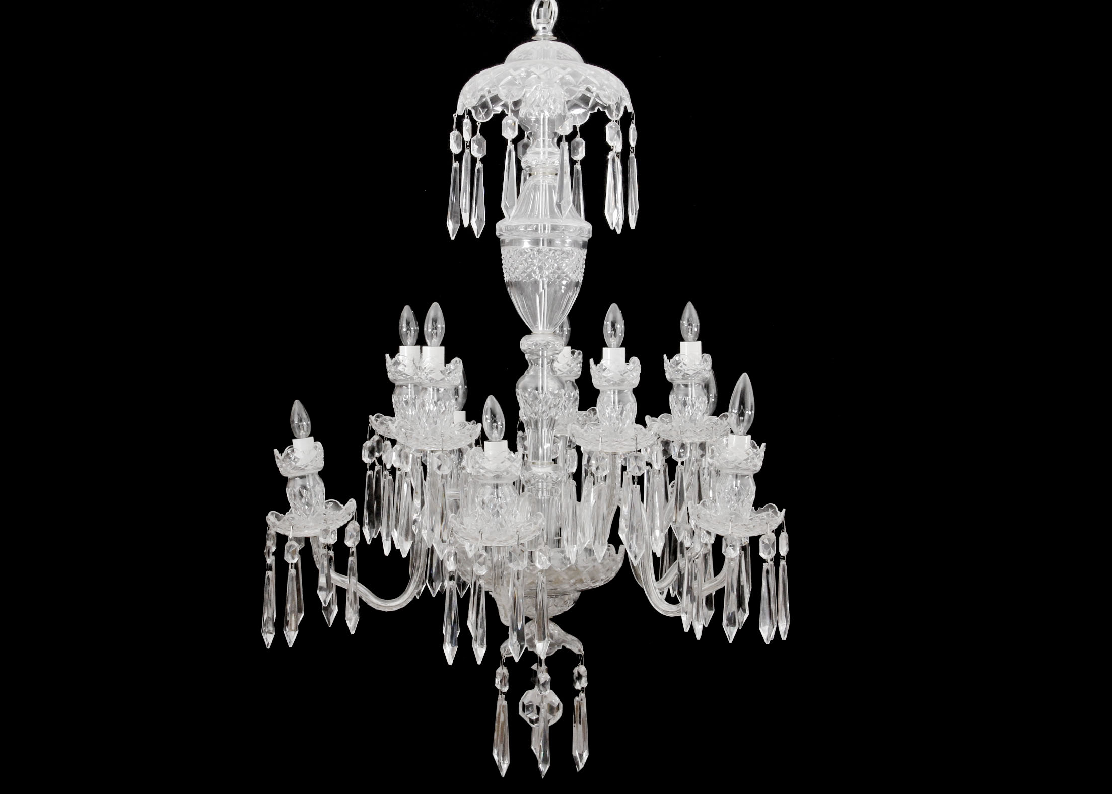 Waterford Crystal Avoca Ten Arm Chandelier
