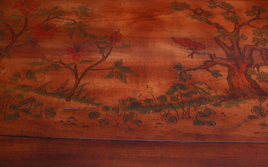 Asian Style Bernhardt Dining Table and Chairs