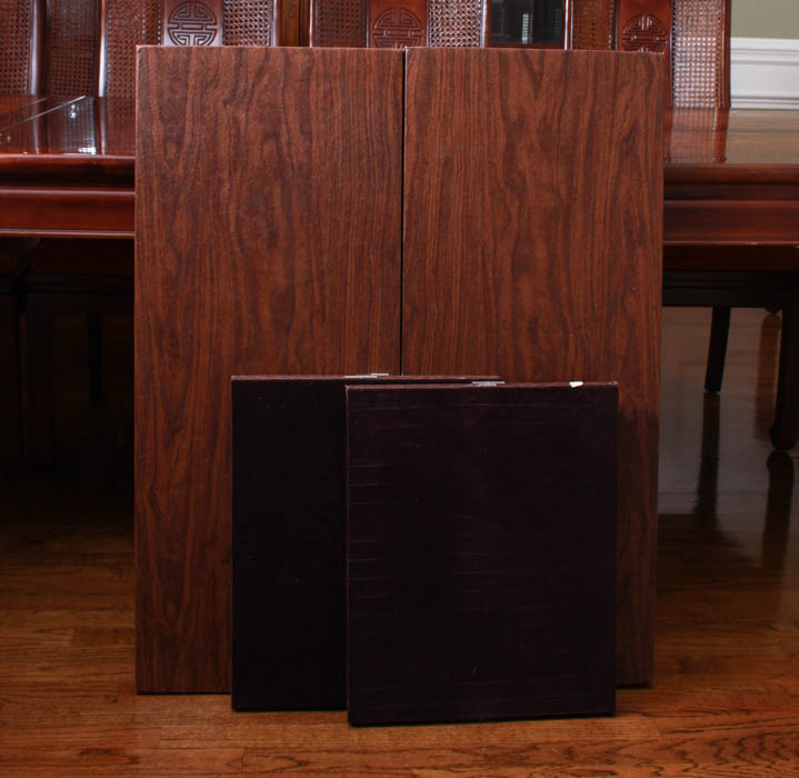 Asian Style Bernhardt Dining Table and Chairs