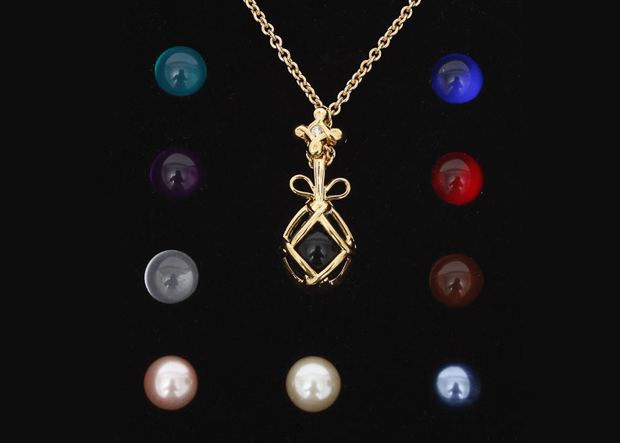 Joan Rivers Classic Collection Pavé Egg Necklace