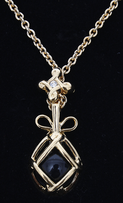 Joan Rivers Classic Collection Pavé Egg Necklace