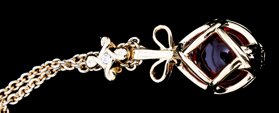 Joan Rivers Classic Collection Pavé Egg Necklace