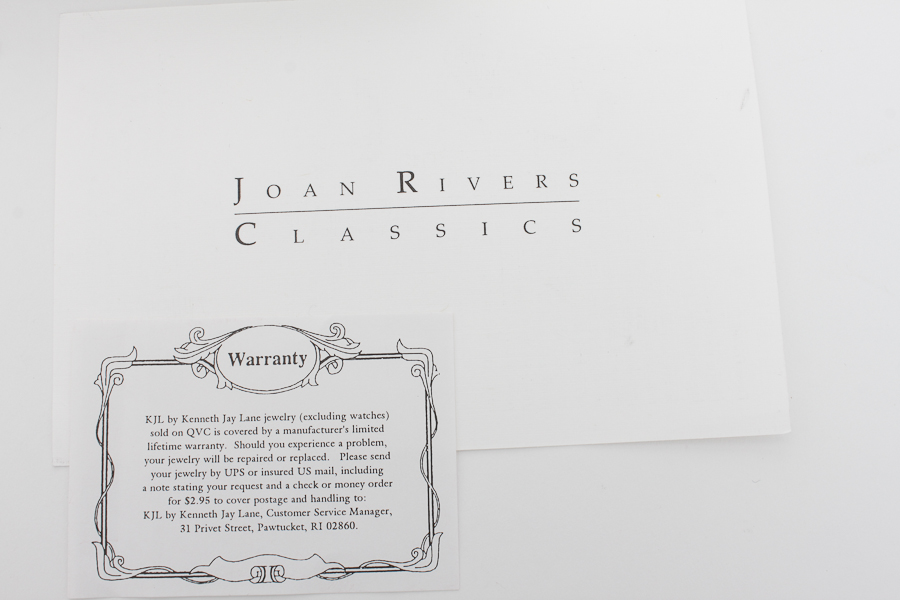 Joan Rivers Classic Collection Pavé Egg Necklace