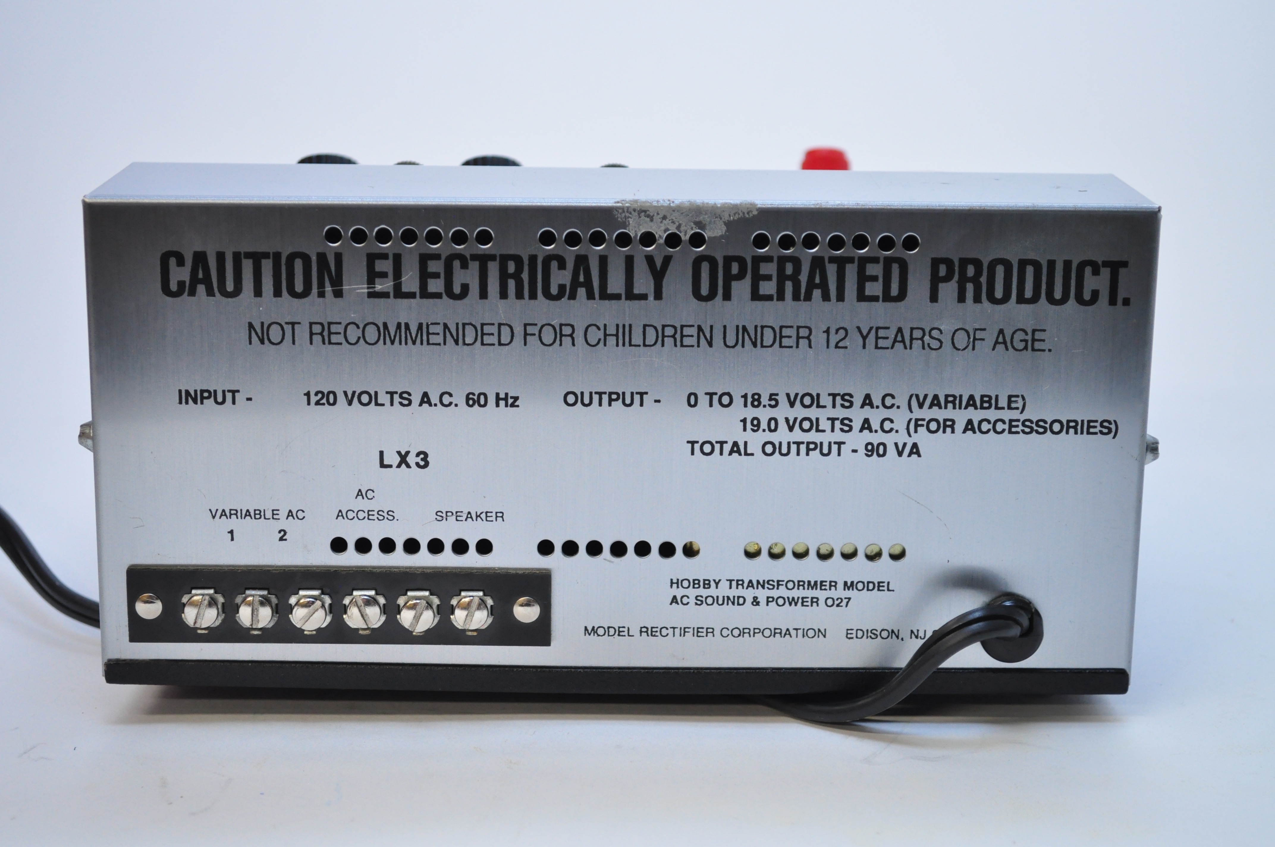 MRC AC Sound and Power 027 Transformer and Wire
