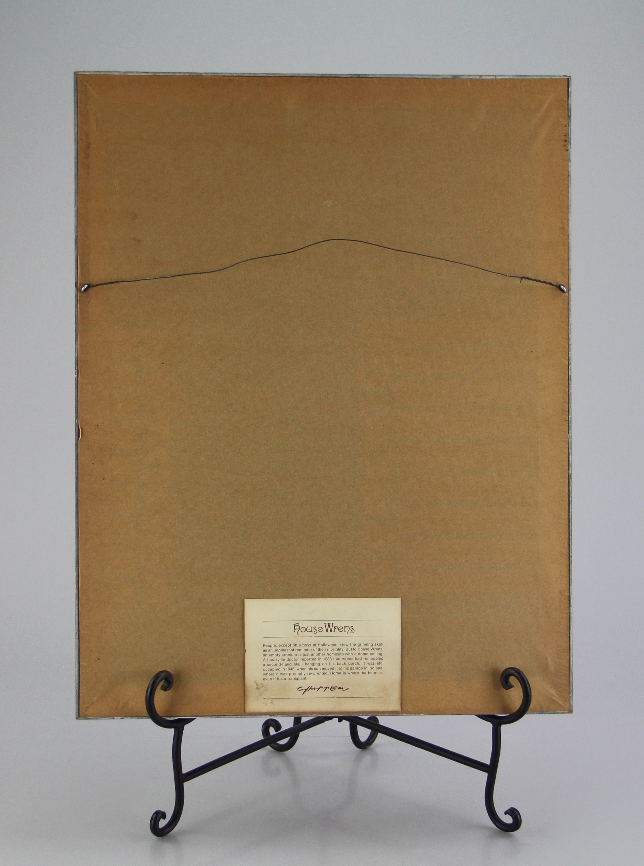 Signed Limited Edition Charley Harper "Wrented" Serigraph