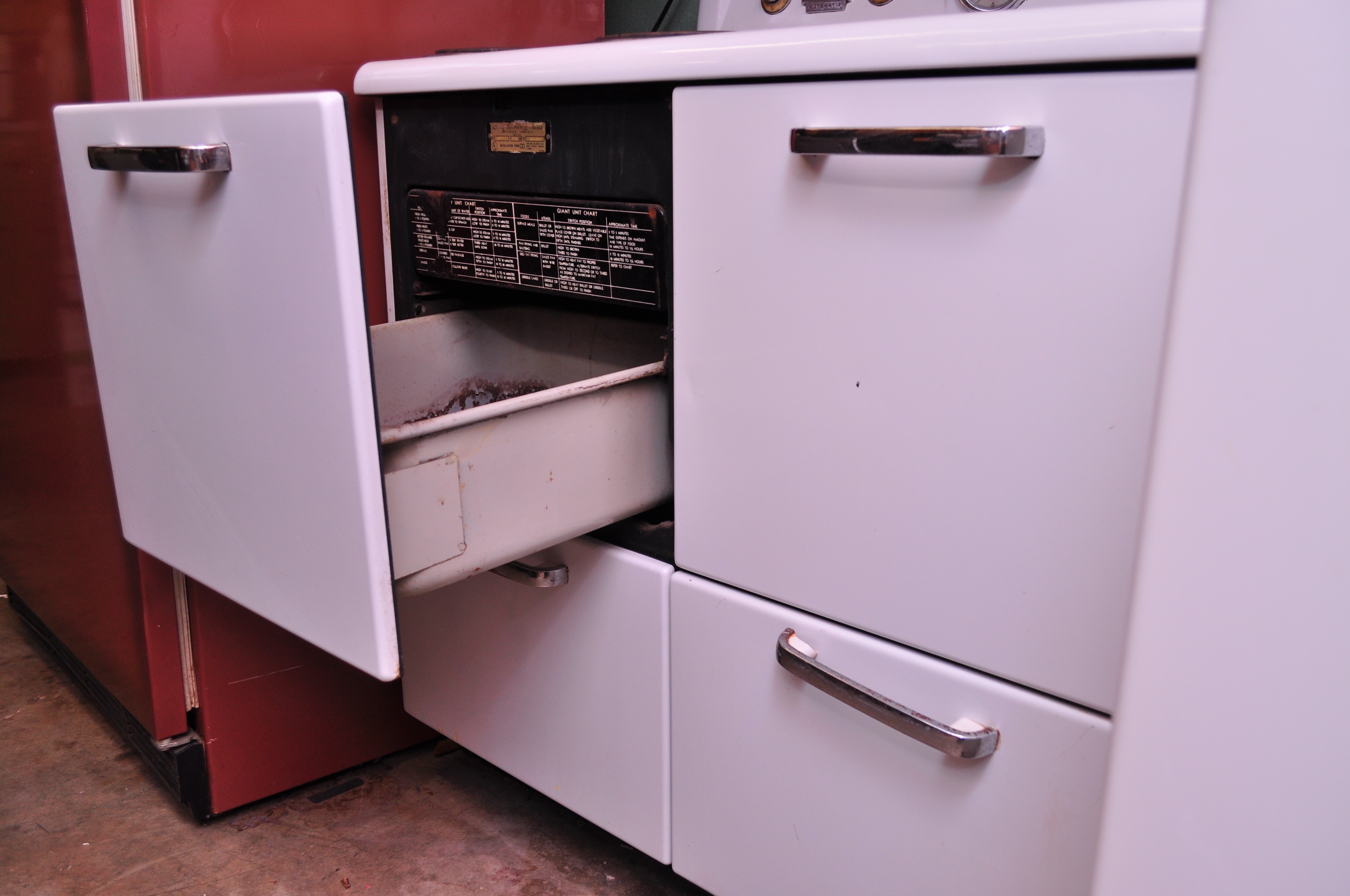 Vintage HotPoint Electric Range Stove