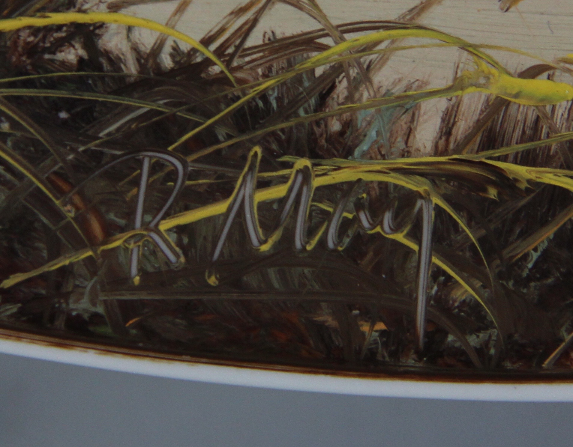 Pair of Original Russell May Oil Paintings